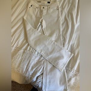 AG White Denim Jeans